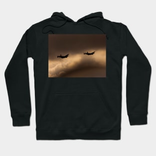 Lancaster Pair at Sunset Hoodie